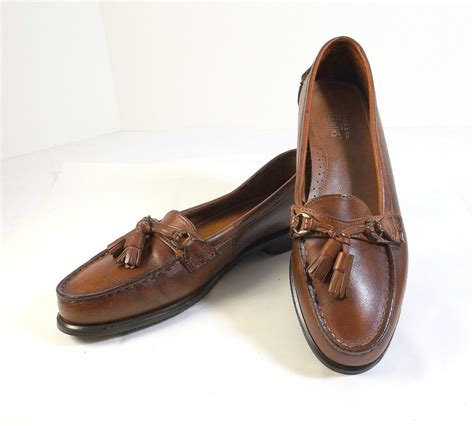 BASS Weejuns Womens Brown Loafers 9 M 9 Average Width by KatsCache