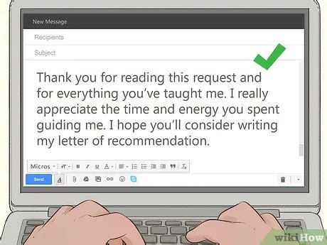 Email To Ask For Letter Of Recommendation Database - Letter Template Collection