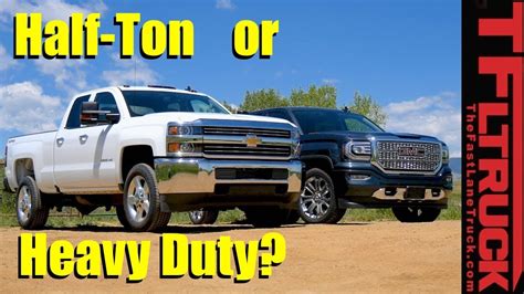 Half-Ton or Heavy Duty Gas Pickup? Which Truck is Right For You? - YouTube