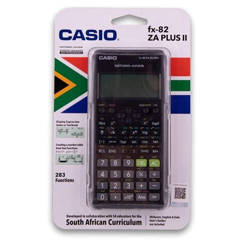 Casio Scientific Calculator - FX-82ZA Plus II | Shop Today. Get it Tomorrow! | takealot.com