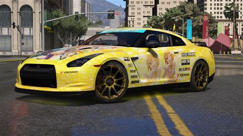 Nissan GTR R35 Itasha Livery - GTA5-Mods.com