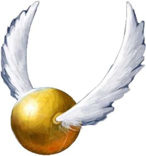 Harrypotter Goldensnitch Quidditch - Harry Potter Clipart Png - Free Transparent PNG Download ...