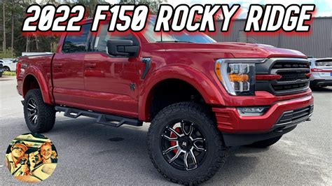 NEW 2022 FORD F150 ROCKY RIDGE K2- Walkaround, Cold Start & Interior: Lifted 4x4 XLT 302A 5.0 V8 ...