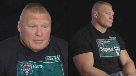 Video: Brock Lesnar Makes Incredibly Awkward UFC 200 Prediction