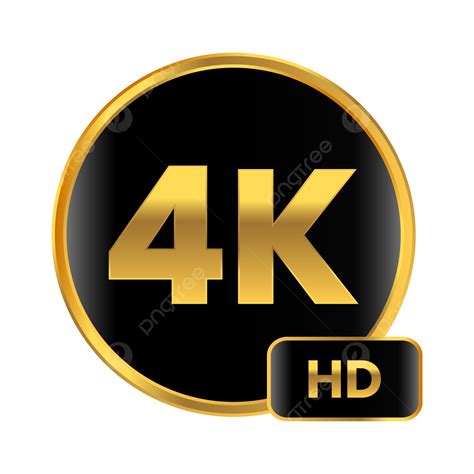 4k Hd Vector Design Images, 4k Hd Button Png Image, 4k Hd Logo, Official 4k Ultra Hd Logo, 4k ...