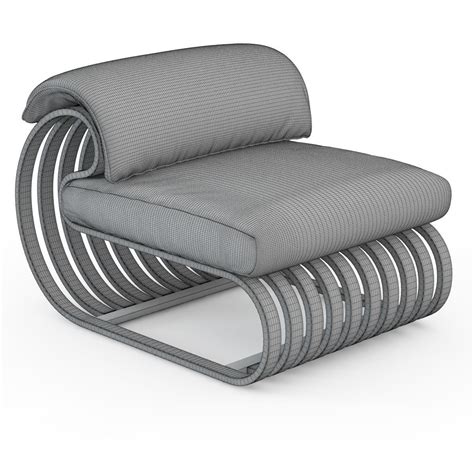 Contour Lounge Chair 3D Model .max - CGTrader.com