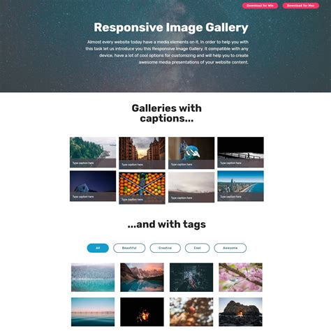 HTML Image Gallery