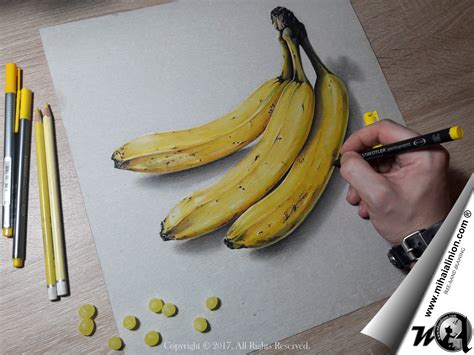 ArtStation - Drawing Bananas - Realistic 3D Art