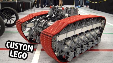 LEGO Technic Tracked Vehicle Powered by 48 Motors in 2020 | Lego technic, Lego, Lego track