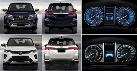 2021 Toyota Fortuner Standard vs Fortuner Legender (Quick Comparison ...