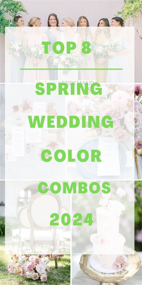 Spring 2024 Wedding Colors Photos - Corry Doralyn