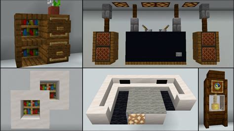 Minecraft Living Room Furniture Ideas