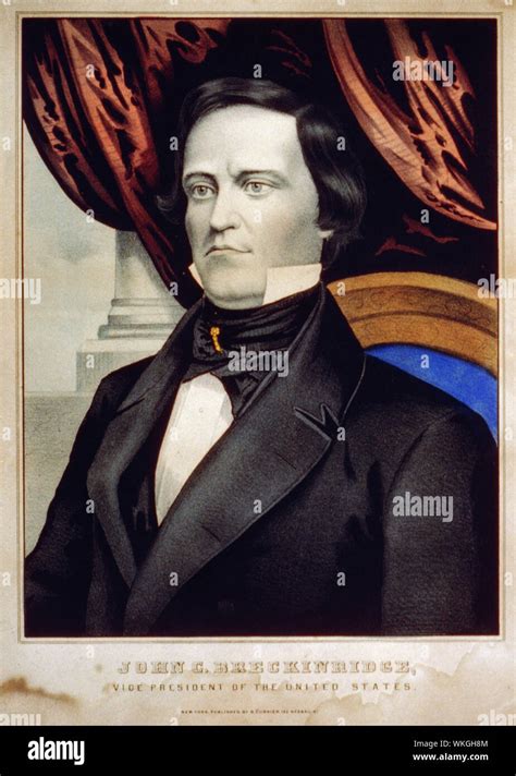 John C. Breckinridge: Vice President of the United States Stock Photo - Alamy