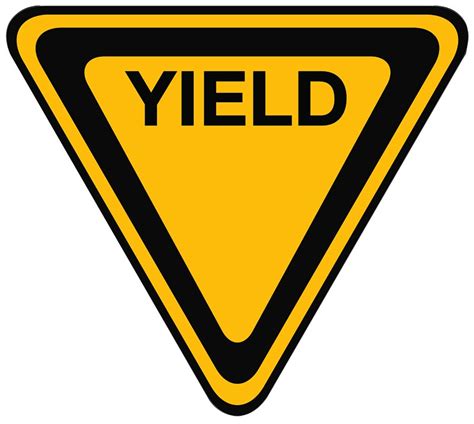 Pictures Of Yield Signs - ClipArt Best