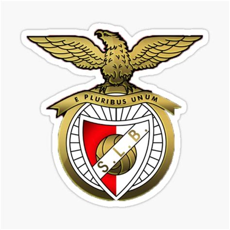 "Benfica Lisbon LOGO. (SL Benfica, Black)" Sticker by Mohanddesigner2 ...