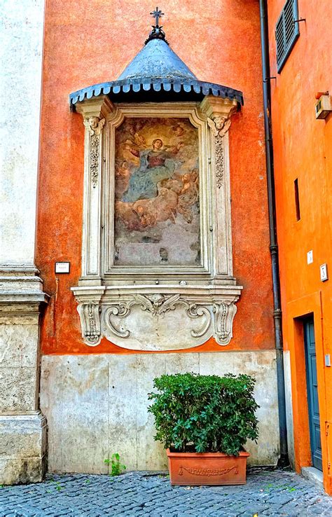 Work Of Art In The Trastevere Neighborhood In Rome Italy Photograph by ...