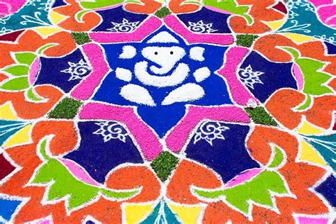 Rangoli Designs Made From Naturally Colored Rice and Flour | Inhabitat - Green Design ...