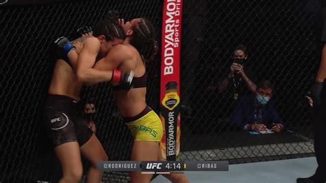 Marina Rodriguez TKOs Amanda Ribas +Herb Dean Moment : r/MMA