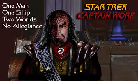 Star Trek Captain Worf by Brandtk on DeviantArt