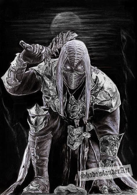 Noob Saibot Mortal Kombat art drawing | Noob saibot, Mortal kombat art, Mortal kombat