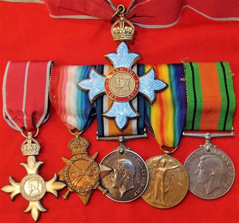 **SOLD** WW1 & WW2 BRITISH ARMY & HOME GUARD OFFICER CBE MBE MEDAL GROUP & PAPERS – JB Military ...