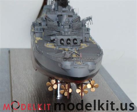 The model of battleship USS New Jersey | Model Kits: cars, ships, airplanes