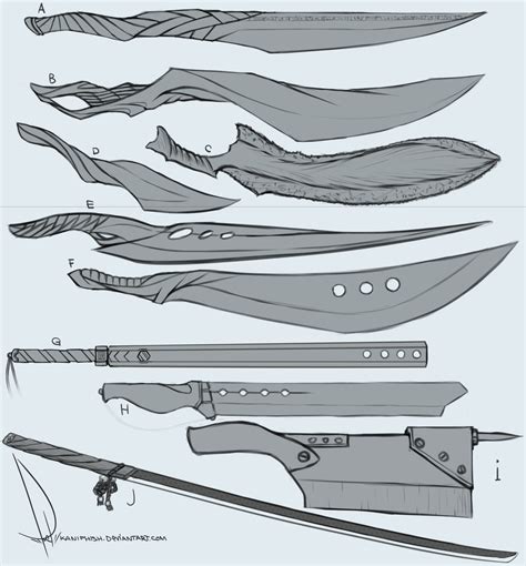 Cool Anime Katana Designs