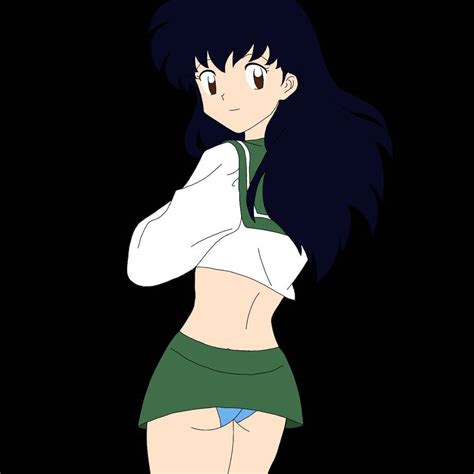 Kagome Higurashi's School Uniform Midriff (Navel) by JokingBrianX on DeviantArt