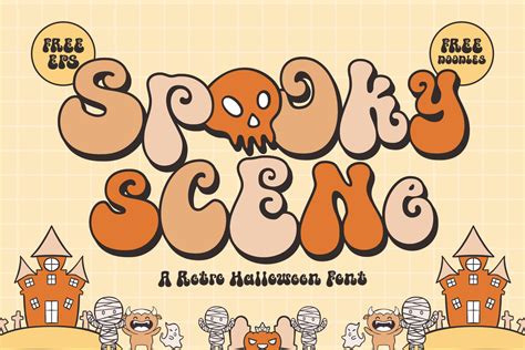 Spooky Scene Font by Dani (7NTypes) · Creative Fabrica