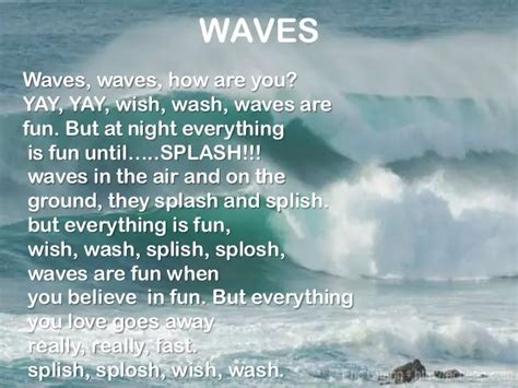 Waves Poems