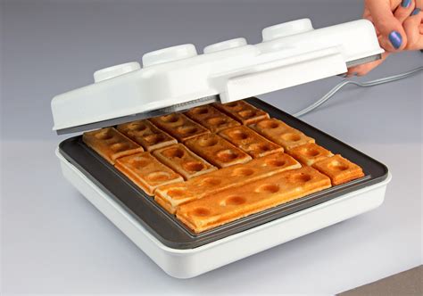 This Building Block Waffle Maker Lets You Play With Your Breakfast Like They're Legos