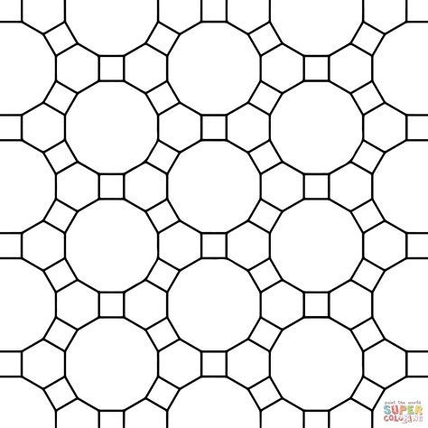 Free Tessellation Patterns Coloring Pages, Download Free Tessellation Patterns Coloring Pages ...