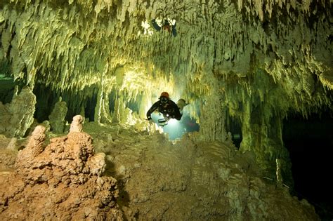 World's biggest ever underwater cave filled with ancient Mayan artefacts has just been ...