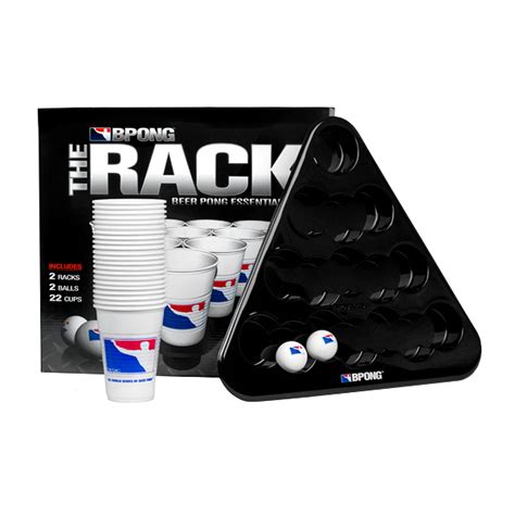 Beer Pong Kit - Racks, Cups, & Balls (Official) - KITA01 | BPONG