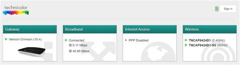 Technicolor router login - israellasem