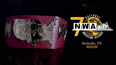 New NWA National Championship Belt + NWA 70th Anniversary Card – TPWW