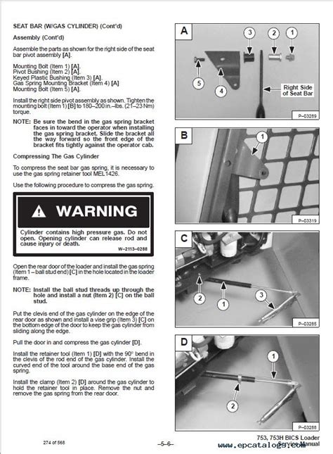 Bobcat 753 Service Manual