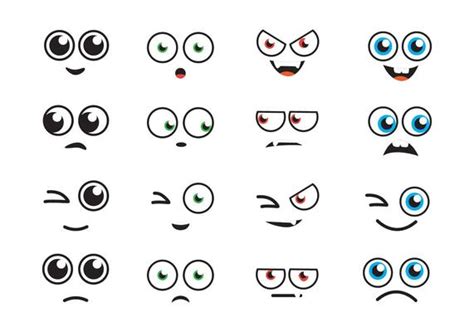 Cartoon Eyes Vector Art, Icons, and Graphics for Free Download