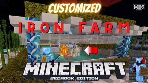 IRON FARM Minecraft Survival Bedrock Realms Plus Hard – Xbox Series X – Gaming ASMR Ambience ...