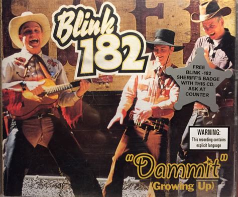 Blink 182* - "Dammit" (Growing Up) (1997, CD) | Discogs