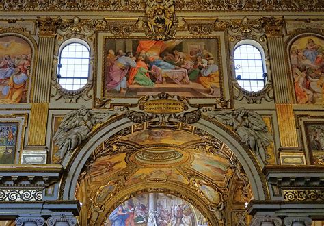 Interior View Of The Basilica di Santa Maria Maggiore In Rome Italy Photograph by Rick ...