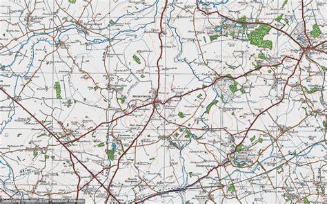 Historic Ordnance Survey Map of Highworth, 1919