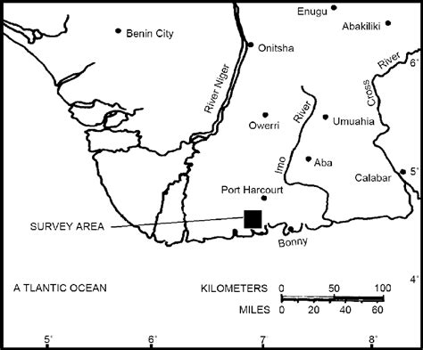 Map of the Niger Delta region showing the study area. | Download Scientific Diagram