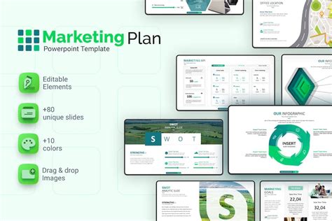 Marketing Plan Powerpoint Template - Design Template Place