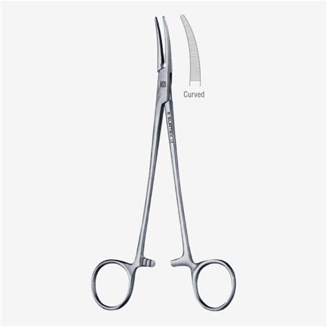 SURTEX® Fraser (Kelly) Artery Forceps - Curved Jaws