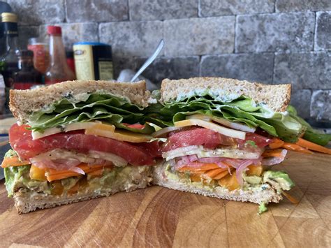 [Homemade] Veggie sandwich : r/food