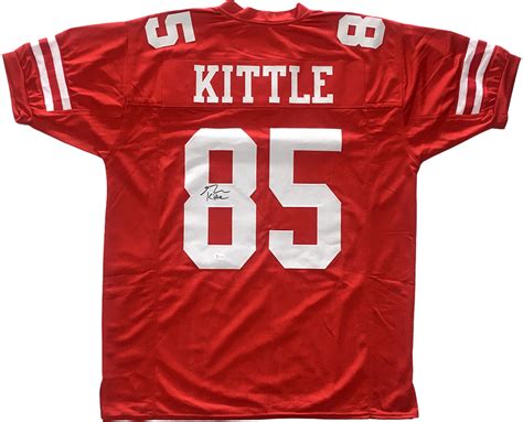 George Kittle Autographed San Francisco 49ers Custom Jersey