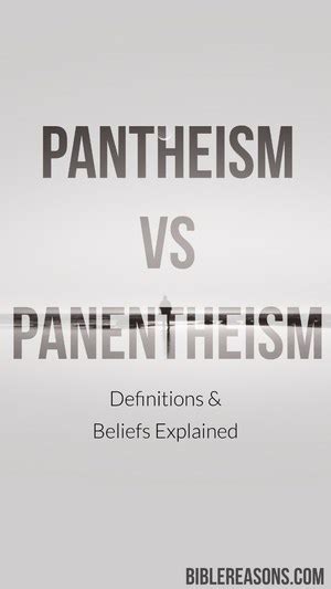 Pantheism Vs Panentheism: Definitions & Beliefs Explained