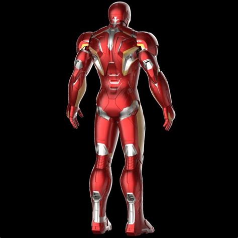 3D Printable Suit: Iron Man Mark XLV Armor (Model: MK 45) from Avengers ...