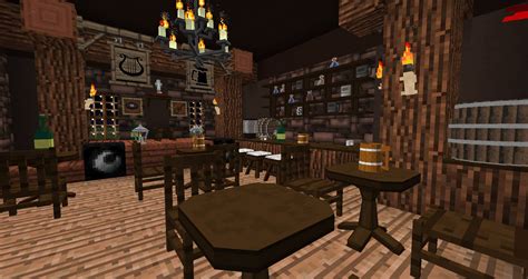 Minecraft Pub/Tavern (Modded) : Minecraft